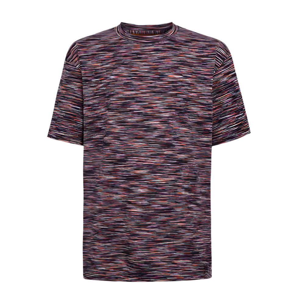 Missoni Striped T-Shirt - Orange/Purple